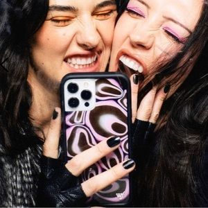 Wildflower cases brown swirl iPhone 12/12pro case